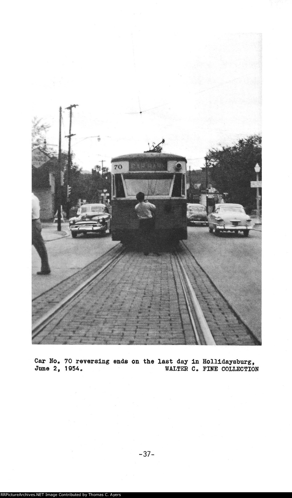 "Altoona's Trolleys," Page 37, 1980